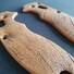 Spyderco Manix 2 maple handle scales - Wood Bark (3166) / hand-painted
