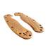 Ontario RAT-1 maple handle scales - Wood Bark (3166) / hand-painted