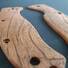 Spyderco Tenacious maple handle scales - Wood Bark (3166) / hand-painted