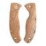 Spyderco Tenacious maple handle scales - Wood Bark (3166) / hand-painted