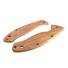 Spyderco Tenacious maple handle scales - Wood Bark (3166) / hand-painted