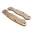 Spyderco Para Military 2 lefty maple handle scales - Aztec / hand-painted