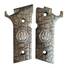 Beretta 92XI, 92GTS maple grips - Charcoal Medallion / hand-painted