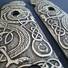 Hudson H9 Maple Grips - Celtic Gates / Hand-painted