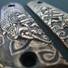 Browning 1911 22 / 380 Maple Grips - Celtic Heart / Hand-painted