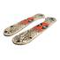 CIVIVI Elementum Button Lock maple handle scales - Deadpool / hand-painted