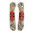 CIVIVI Elementum Button Lock maple handle scales - Deadpool / hand-painted