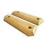 1911 Compact-Size Bobtail Maple Grips - Gold / Hand-painted