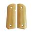 1911 compact-size Bobtail maple grips - Gold / hand-painted