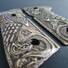 Beretta 92 Full-Size Maple Grips - Celtic Griffin / Hand-painted