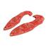 Japan Wave Red - Kizer Minitherium Knife Scales by Svechnikov Knives