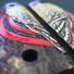 1911 Full-Size Magwell Maple Grips - Joker Circle Purple / Hand-painted