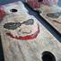 Beretta 92 Full-Size Maple Grips - Joker Ha-Ha-Ha Red / Hand-painted