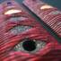 1911 Full-Size Maple Grips - Katana Red Gold Coin / Hand-painted