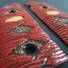 Hudson H9 Maple Grips - Katana Red Gold Coin / Hand-painted