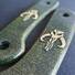 Mythosaur Skull Green - CIVIVI Elementum Fixed Blade Knife Scales by Svechnikov Knives