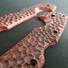 Cold Steel Voyager Extra Large maple handle scales - Nucleus Dark Cherry / hand-painted