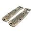 Benchmade Mini Bugout 533 maple handle scales - Revelation 6:8 / hand-painted
