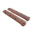 Cold Steel Ti-Lite 4 maple handle scales - Rhombus Dark Cherry / hand-painted