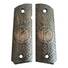 1911 full-size maple grips - Rune Fehu Black / hand-painted1911 full-size maple grips - Rune Fehu Black / hand-painted