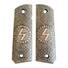 1911 full-size maple grips - Rune Sowilo / hand-painted