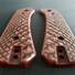 Snake Skin Dark Cherry - Knafs Lander Knife Scales by Svechnikov Knives