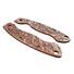 Spyderco Military maple handle scales - Wild Thickets Baroque / hand-painted