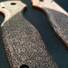 Spyderco Shaman maple handle scales - Asphalt / hand-painted