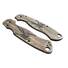 Spyderco Para Military 2 maple handle scales - Black Widow / hand-painted