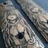 Sig Sauer P365 Macro Mischief Machine Frame Maple Grips - Code 002 / Hand-painted