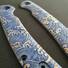 CIVIVI Imperium maple handle scales - Japan Wave / hand-painted