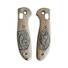 Benchmade Mini Griptilian 555 maple handle scales - Japanese Koi And Dragon (3169) / hand-painted