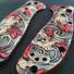 Benchmade Griptilian 550 maple handle scales - Japanese Maple Lefty / hand-painted