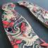 Spyderco Military 2 maple handle scales - Japanese Maple / hand-painted