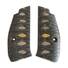 CZ 75 compact maple grips - Katana Black Gold Coin / hand-painted