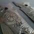 Sig Sauer P320 AXG Maple Grips - Oda Nobunaga Black / Hand-painted