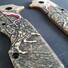 Cold Steel SR1 maple handle scales - Polish Husria / hand-painted