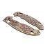 Spyderco Manix 2 maple handle scales - Sakura / hand-painted