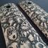 1911 Full-Size Maple Grips - Scared Faces / Hand-painted