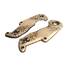 MKM Isonzo maple handle scales - Scratches / hand-painted