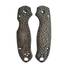 Shark Teeth Black - Spyderco Para 3 Knife Scales by Svechnikov Knives
