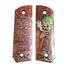 1911 full-size Bobtail maple grips - Smoking Joker V2 / hand-painted