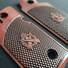 Springfield 911 380 Maple Grips - Springfield Armory 1794 Dark Cherry / Hand-painted