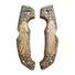 Cold Steel Voyager Large maple handle scales - Thorn Crowns / hand-painted