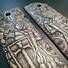 Coonan 357 Magnum Full-Size Maple Grips - Archangel Michael Statue / Hand-painted