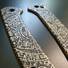 CIVIVI Conspirator maple handle scales - Aztec / hand-painted