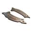 Extrema Ratio K-Talon maple handle scales - Bobr Kurwa / hand-painted