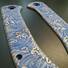 CIVIVI Riffle maple handle scales - Japan Wave / hand-painted