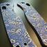 Japan Wave - Kizer Drop Bear Knife Scales by Svechnikov Knives