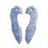 Kizer Minitherium maple handle scales - Japan Wave / hand-painted